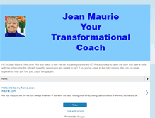 Tablet Screenshot of jeanmaurie.com